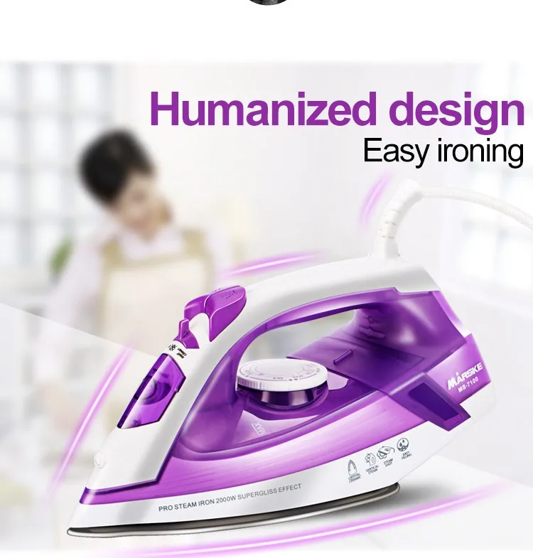 Ms7100 Marske Electric Steam Iron Ceramic Press Iron Buy Hanging