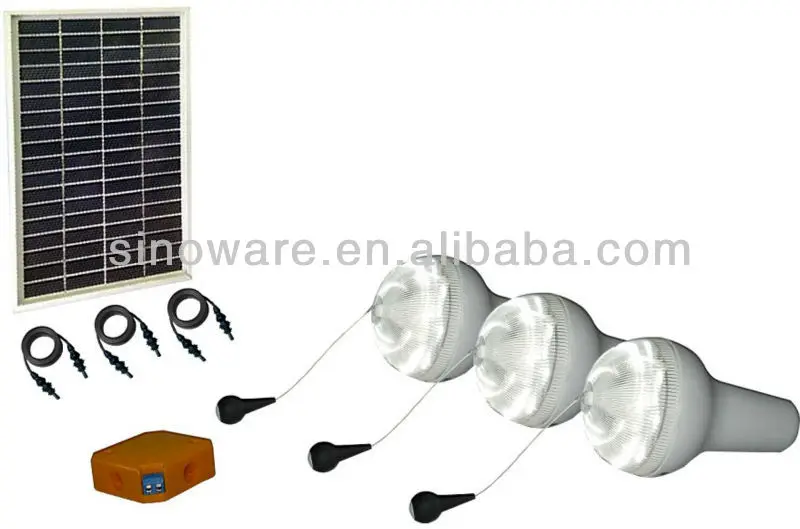 Indoor Solar Light Solar Lighting System For Indoor Home Outdoor Garden