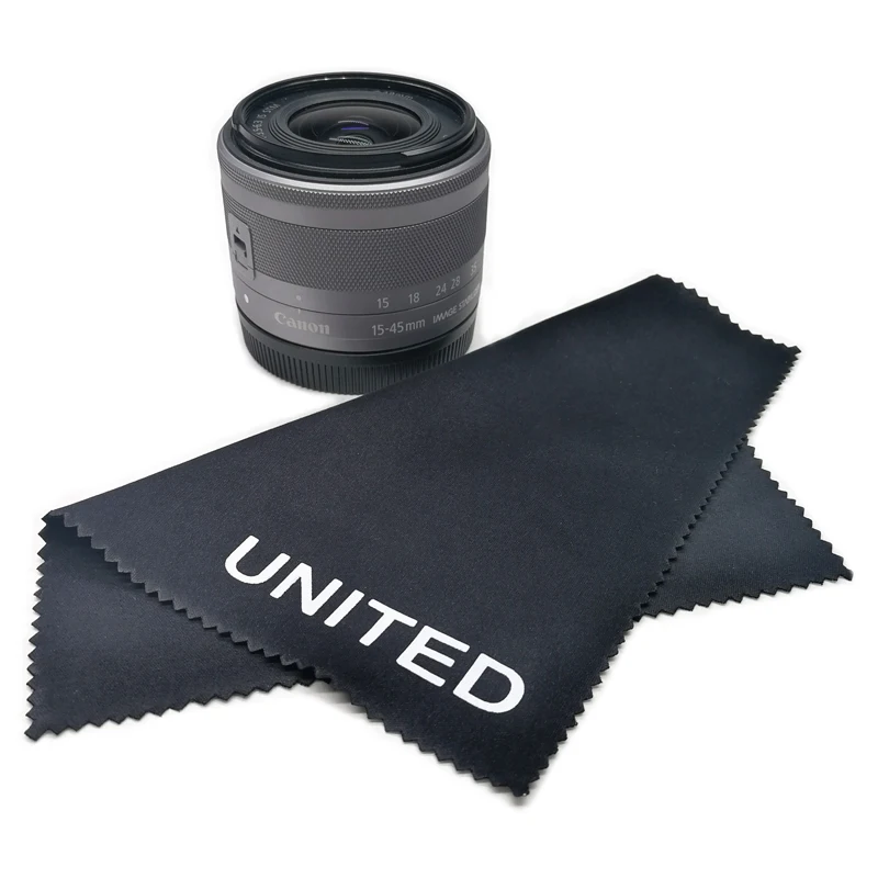 Custom Silk Screen Printed Microfiber Camera Lens Wipes Cleaning Cloth