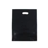 Packing Pe Recycle Carry Design Shopping Custom Packaging Biodegradable Black Plastic Bag