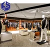 High end shopping mall retail kiosk design metal clothing display rack retail kiosk for sale clothing