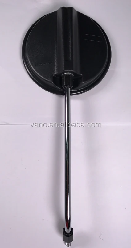 Chromed black MZ ETZ motorcycle rearview mirrors