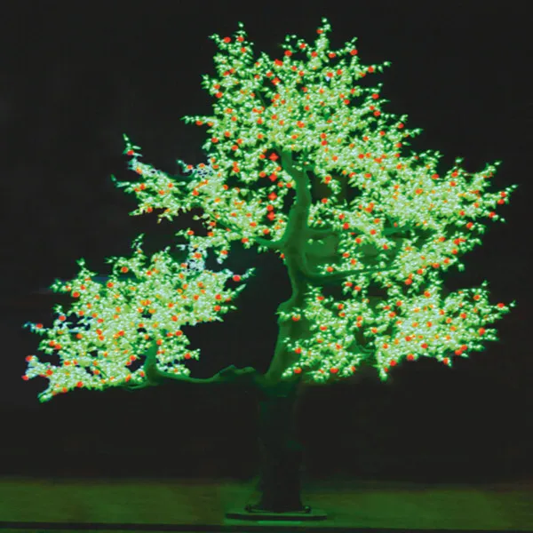 Artificial Outdoor Decoration Simulation Led Tree Projection Light