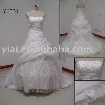 High Quality Wedding Gown Paypal Drop Ship Yu001 High Quality Wedding Gown Paypal Drop Ship Yu001