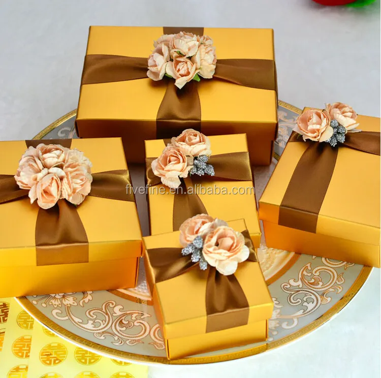 Gold Wedding Favour Boxes Wholesale Buy Gold Favor Boxes,Gold Wedding