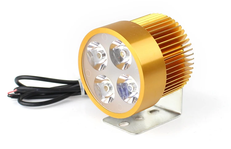12W 6500K white light 800 lumen super bright led light for motorcycle