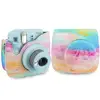 camera case for fujifilm instax mini 8/9 two layer fabric good quality PU leather