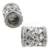New Stainless Steel Cylindrical beads jewelry making bulk bead setting cylinder column original un 1317957