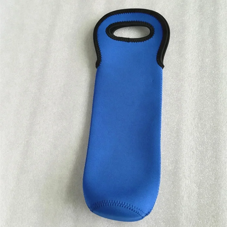 750ml Custom Reusable Neoprene Wine Bottle Cooler Sleeve Insulated Wine ...