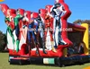 Justice League inflatable combo bouncers outside jumping castle for sale