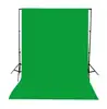 Factory Supply Photography 3x3m Cotton Green Screen Chromakey Muslin Background Fabric Backdrop