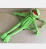 wholesale frog candy bag plush soft cute frog shape backpack custom frog plush backpack