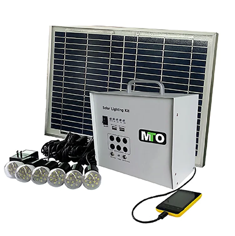 Dc 12v Solar Led Lights Kit With Fm/am Radio Solar Power System Buy