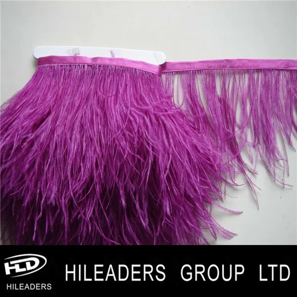 purple ostrich feathers bulk