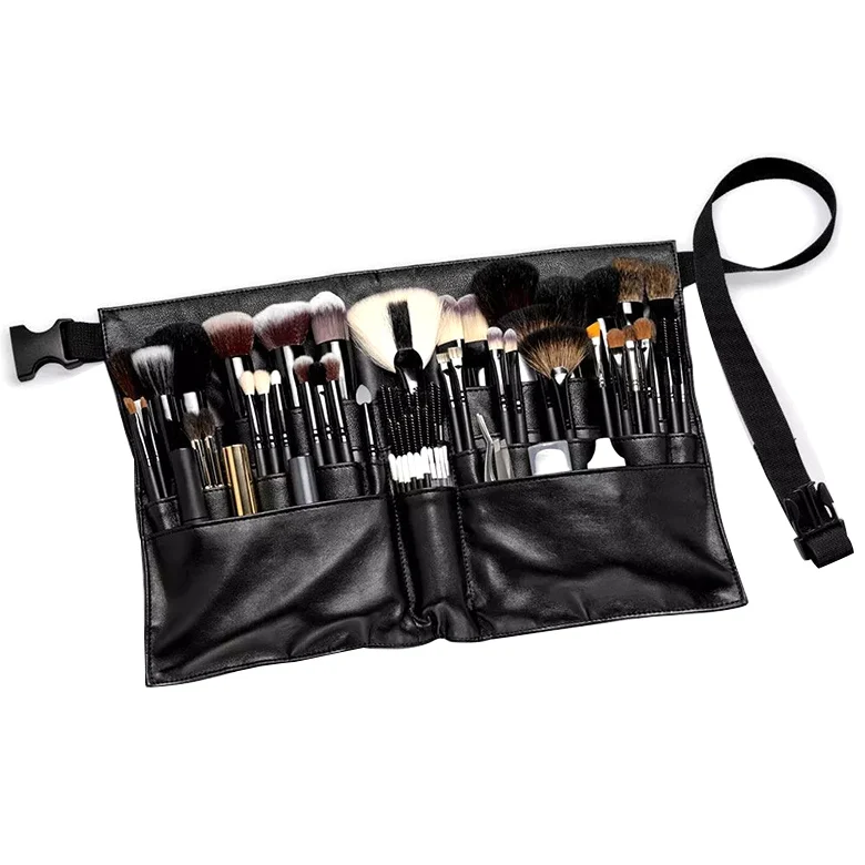 makeup brush roll organizer