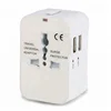 Universal International World Wide Multi Travel Plug european travel adapter 2 USB PORT supplier
