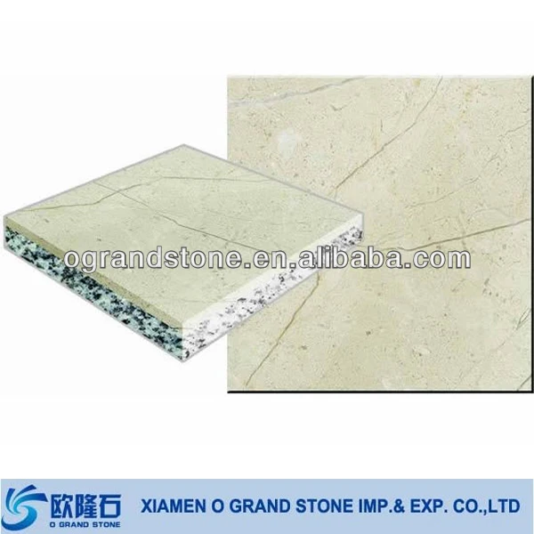 Compound Quartz Cream Colored Artificial Stone Slab Cream Colored Artificial Stone Slab