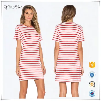 longline t shirt dress