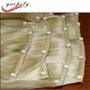 2016 fashion remy full cuticle micro loop weft hair cheap brazilian micro ring hair weft
