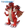 Wholesale Plastic Animal Seven Dragons Set Big Dinosaur Toy | Dinosaurios de juguete de goma