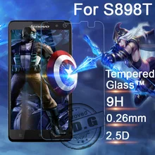 0.26mm 9H Explosion Proof Anti scratch LCD Tempered Glass Film For Lenovo S8 S898 S898t Screen Protector Film