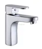 Flat single basin faucet in sanitary ware 15408
