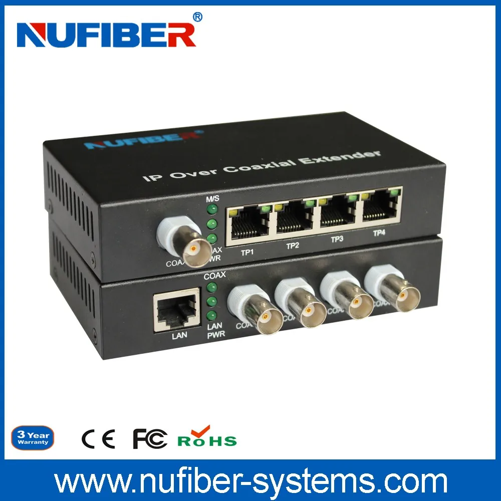 High Quality Extender For Ip Over Coaxip To Analog Converterrj45 To Coax Converterethernet