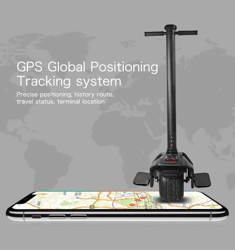 2018 Hot Selling 10inch big wheel adult one wheel electric scooter with handle unicycle