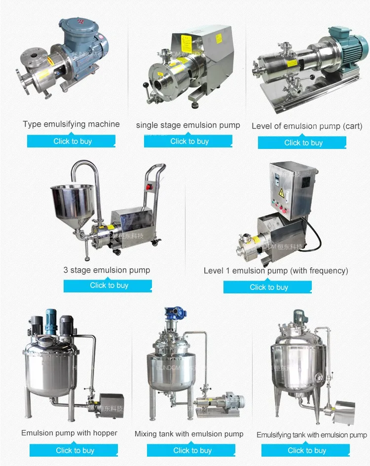 Pipeline High Shear Pump Mayonnaise Homogenizing Inline Mixer Asphalt ...