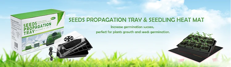 Large Heated Electric Propagator Plant Seed Trays Tray Heating Propagation 