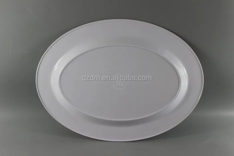 Oval 14"Melamine Dinner Plate
