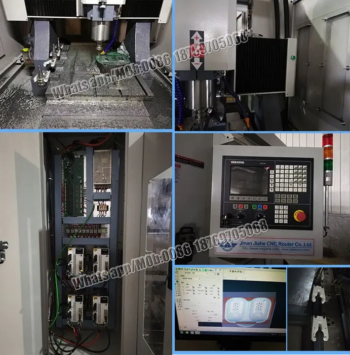 工厂供应 6060 数控金属路由器金属模具铣床