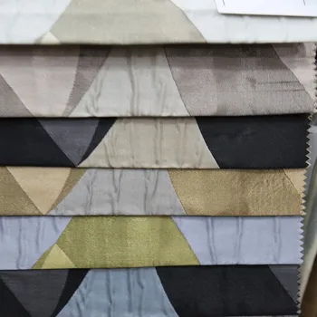 Different Curtain Design Office Jacquard Window Drape Fabric