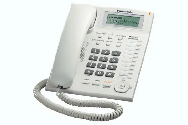 Caller Id Panasonic With 50-station Phonebook And Voicemail Service ...