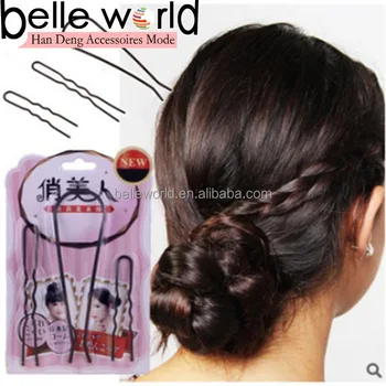 Fashionable Bobby Pins U Shaped Hair Forks Bun Pins Hair Forks