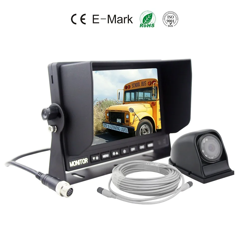 Aotop Dc 12v 24v Incar Backup Monitor Mirror Camera System Auto Parts