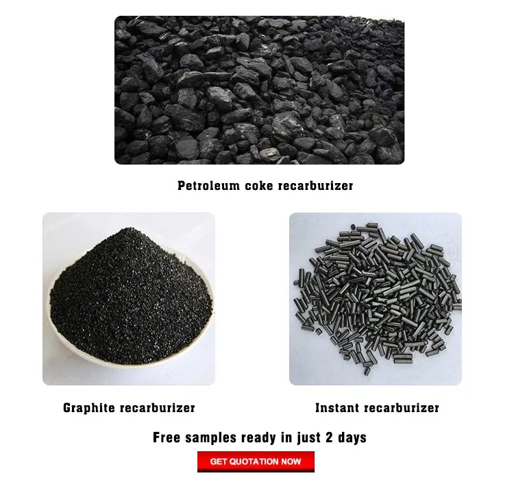 factory supply manufacturer Petroleum coke recarburizer