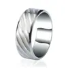 High quality Fashion jewelry cool 316L surgical stainless steel no stone band ring for men women