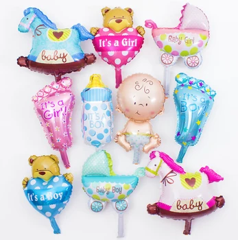 Foil Mylar Baby Shower Balloon Aluminium Cartoon Ballon Toys Baby