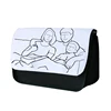 Colorking 2016 Ladies fashion sublimation printed travel cosmetic bag sublimation handbag