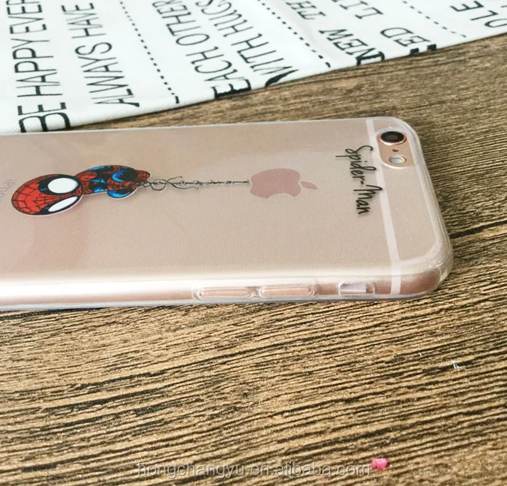 Fundas Súper Transparente Delgada Para Iphone 6 / 6plus Con Dibujo De  Marvel Heroes - Buy Fundas Transparentes Iphone 6 Product on 