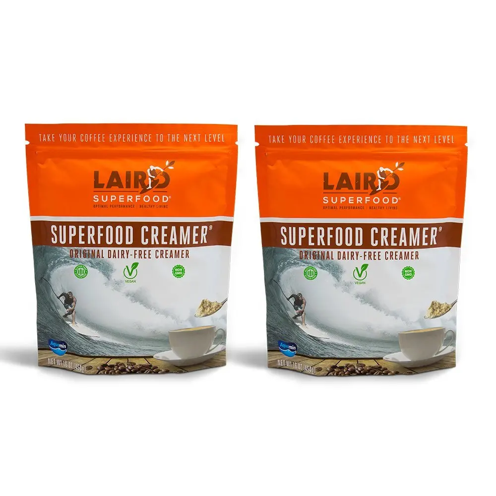 Laird Superfood Coffee Creamer - Original | Non-Dairy, Vegan, Gluten Free - 2 lb