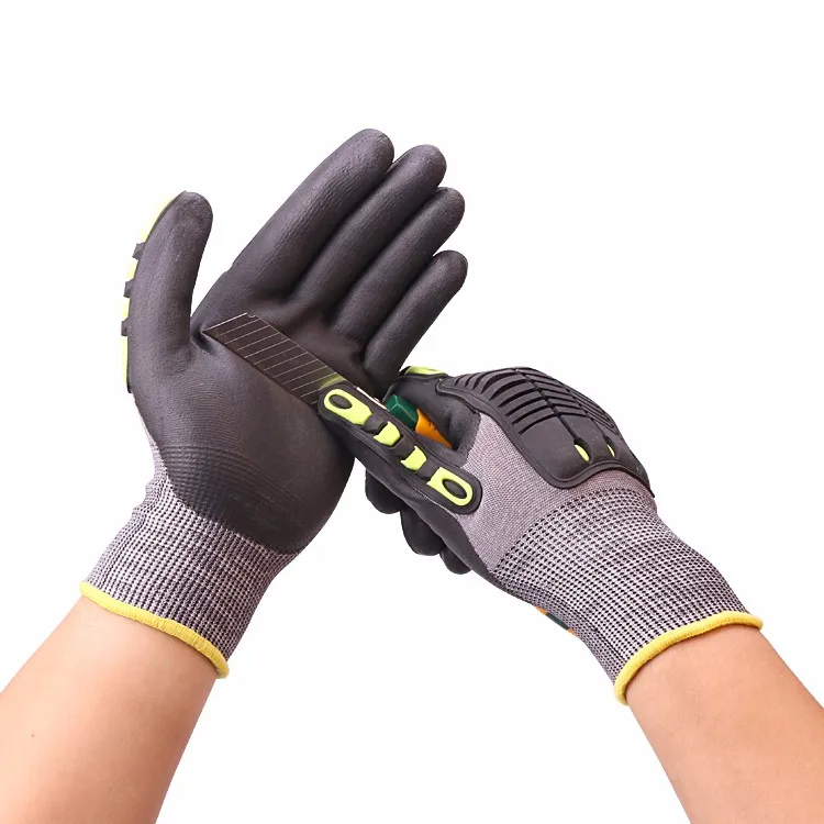 Antivibration Gloves Oil Resistant Armor Gauntlet Xingyu Impact