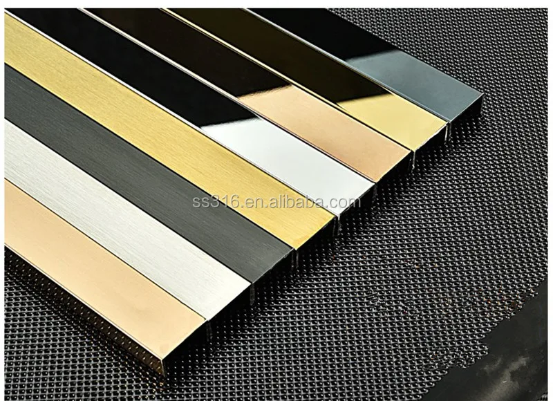 Best Price Flat Stainless Steel Floor Trim Stainless Steel Door