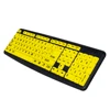 3 Areas Larger Enter key Study and Play Keyboard for Elderly Senior Person User