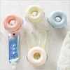 Factory Sale Bathroom Wall Tooth Rack Creative Couple Ring Shape Colorful Toothbrush Holder
