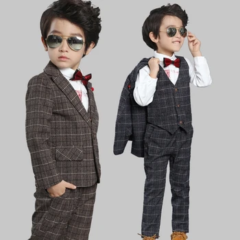 Boys Kids Party Suit Coat Vest Pant Graduation Wedding Infants Boys Kids Party Suit Coat Vest Pant Graduation Wedding Infants Tuxedo