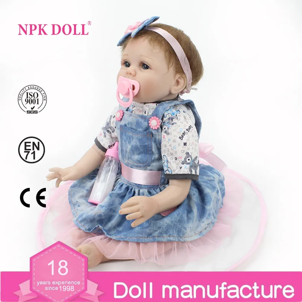 Npk Doll Factory Cheap Silicone Reborn Babies Dolls Real Newborn Baby