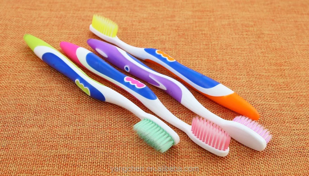 Succinct Double Sided Denture Brush For Dentures Cleaning False Teeth