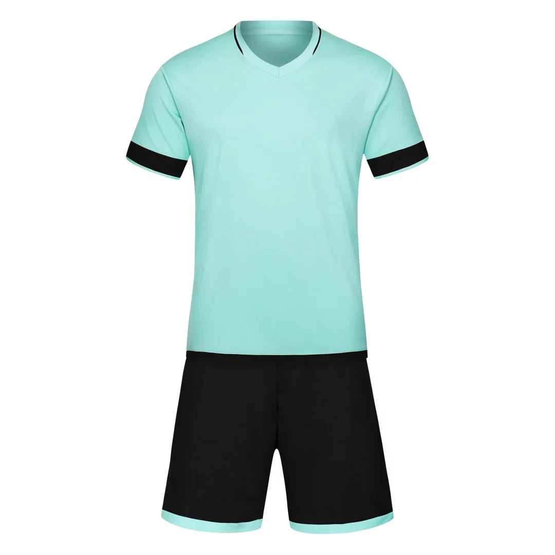 Customized Full Soccer Kits/professional Football Uniform Set/striped